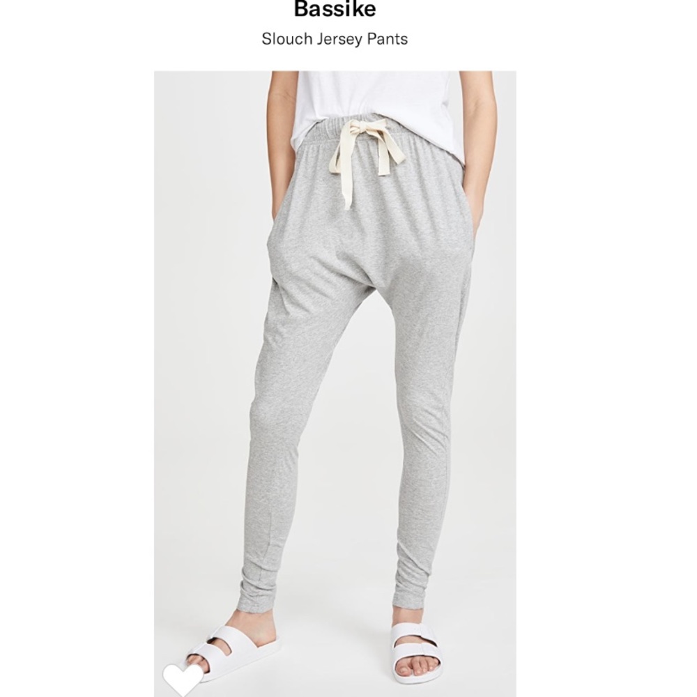 Bassike Slouch Jersey Pants